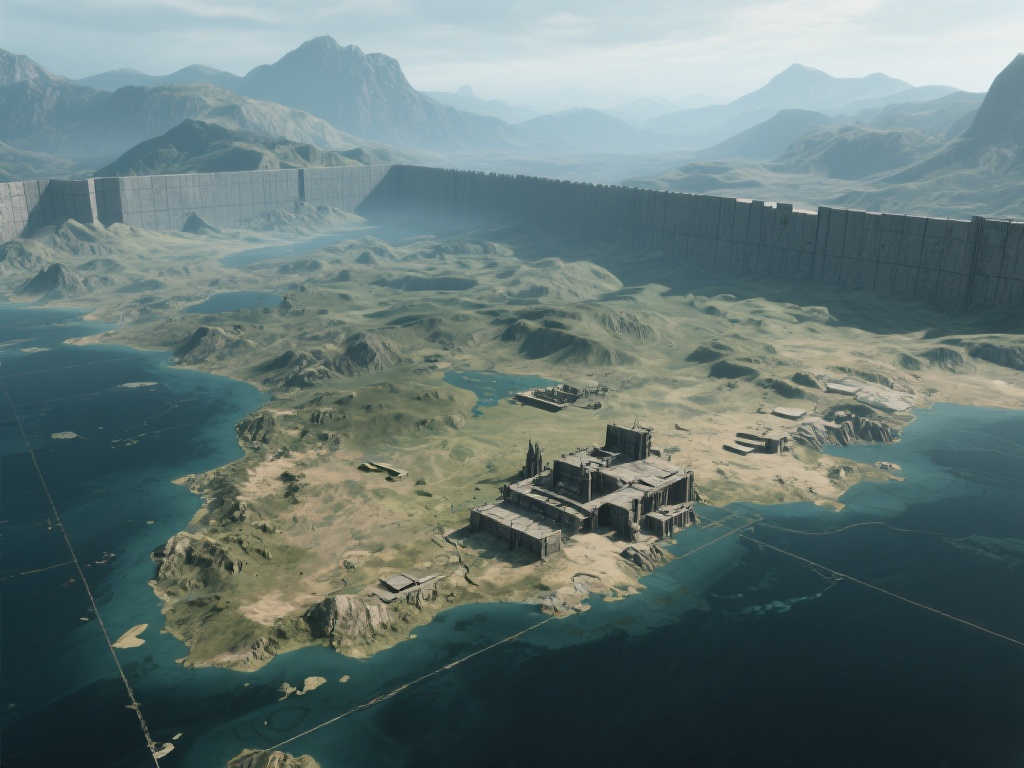 《老滚4RE》地图边缘之谜：空气墙外隐藏神秘新大陆？