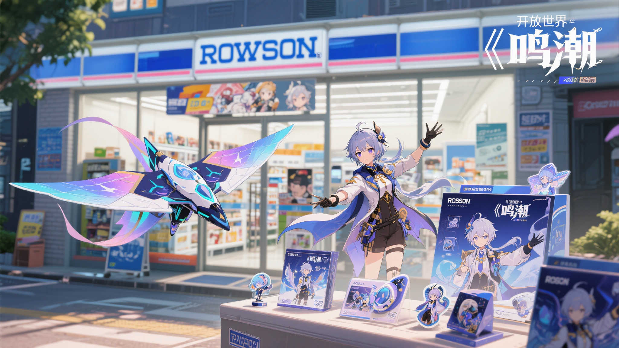 《鸣潮》携手罗森开启联动！全新滑翔翼皮肤震撼上线！