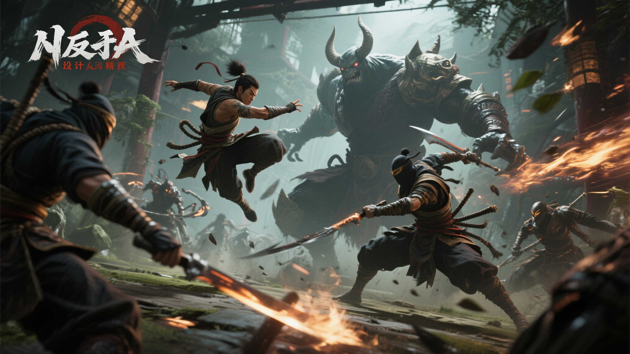 揭秘手绘风忍者动作游戏《忍：反攻的斩击》幕后故事