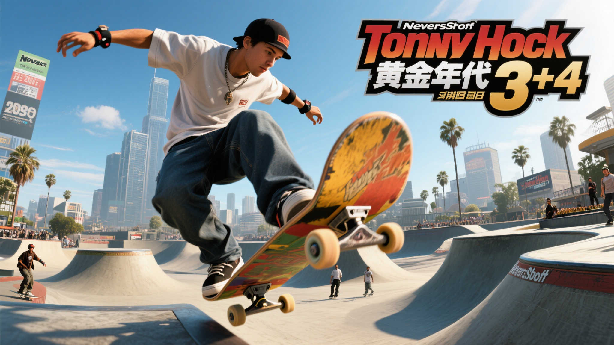 IGN 8分盛赞：〈托尼霍克滑板3+4〉致敬经典黄金时代！