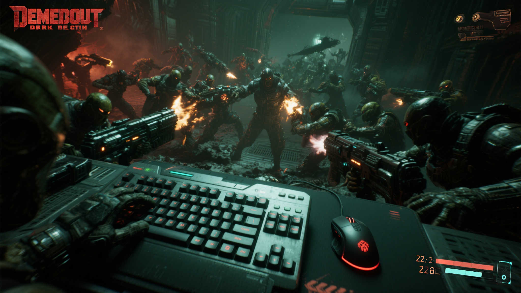 《毁灭战士 黑暗时代》前22分钟实机演示：键鼠操作征服噩梦难度挑战