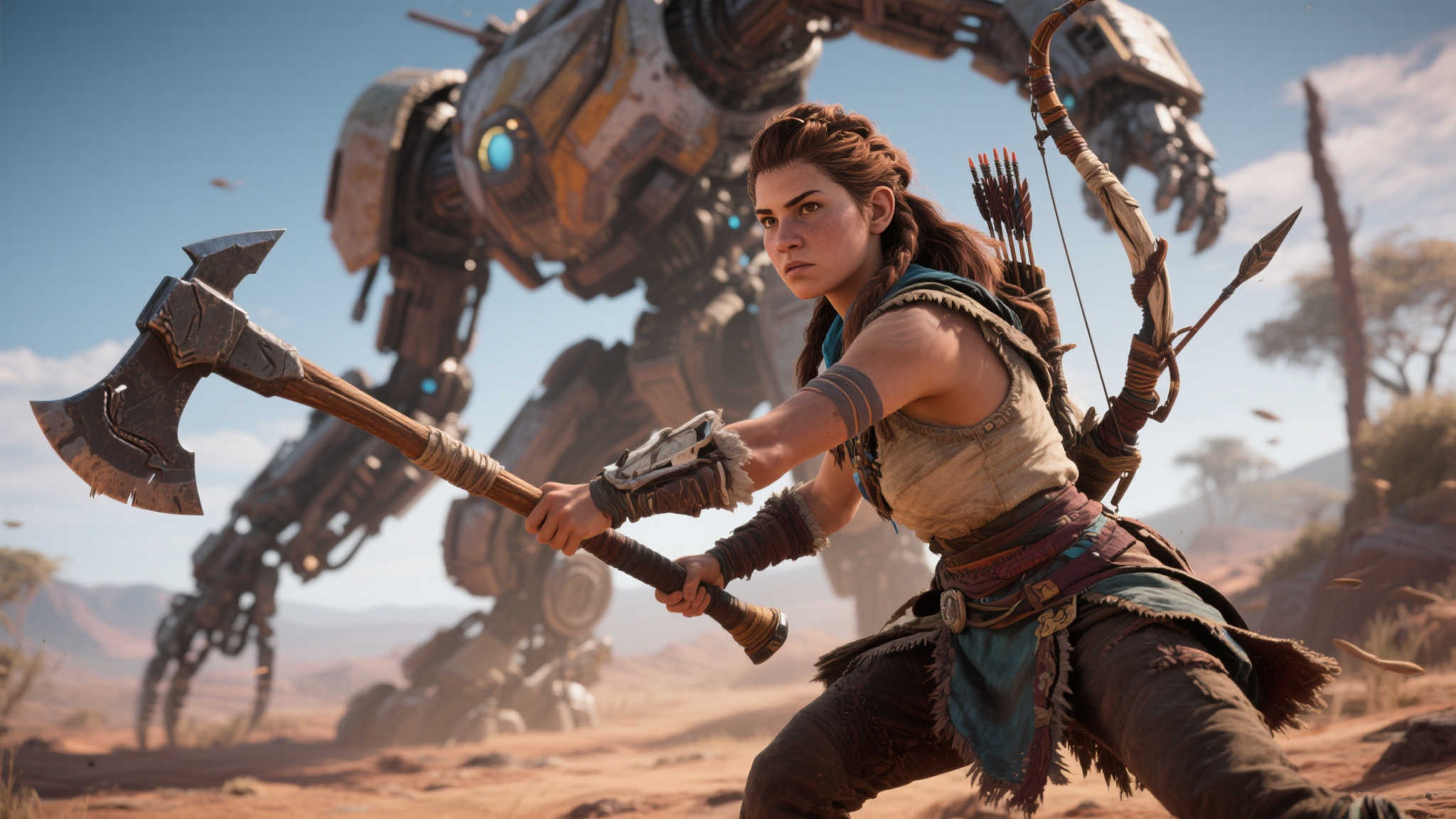 外媒爆料：《地平线3》或受战神启发，新增斧头武器！