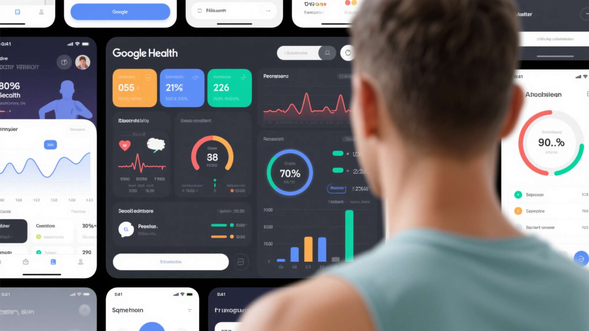 谷歌fitbit应用华丽转身 google health正式上线!使用 Google Health将用户的运动数据、睡眠记录、心率监测、血氧数值等多维度